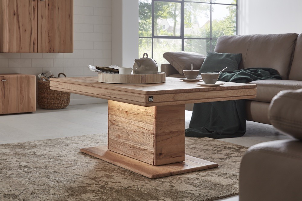 Moderner Wohnzimmertisch aus Holz von Interliving