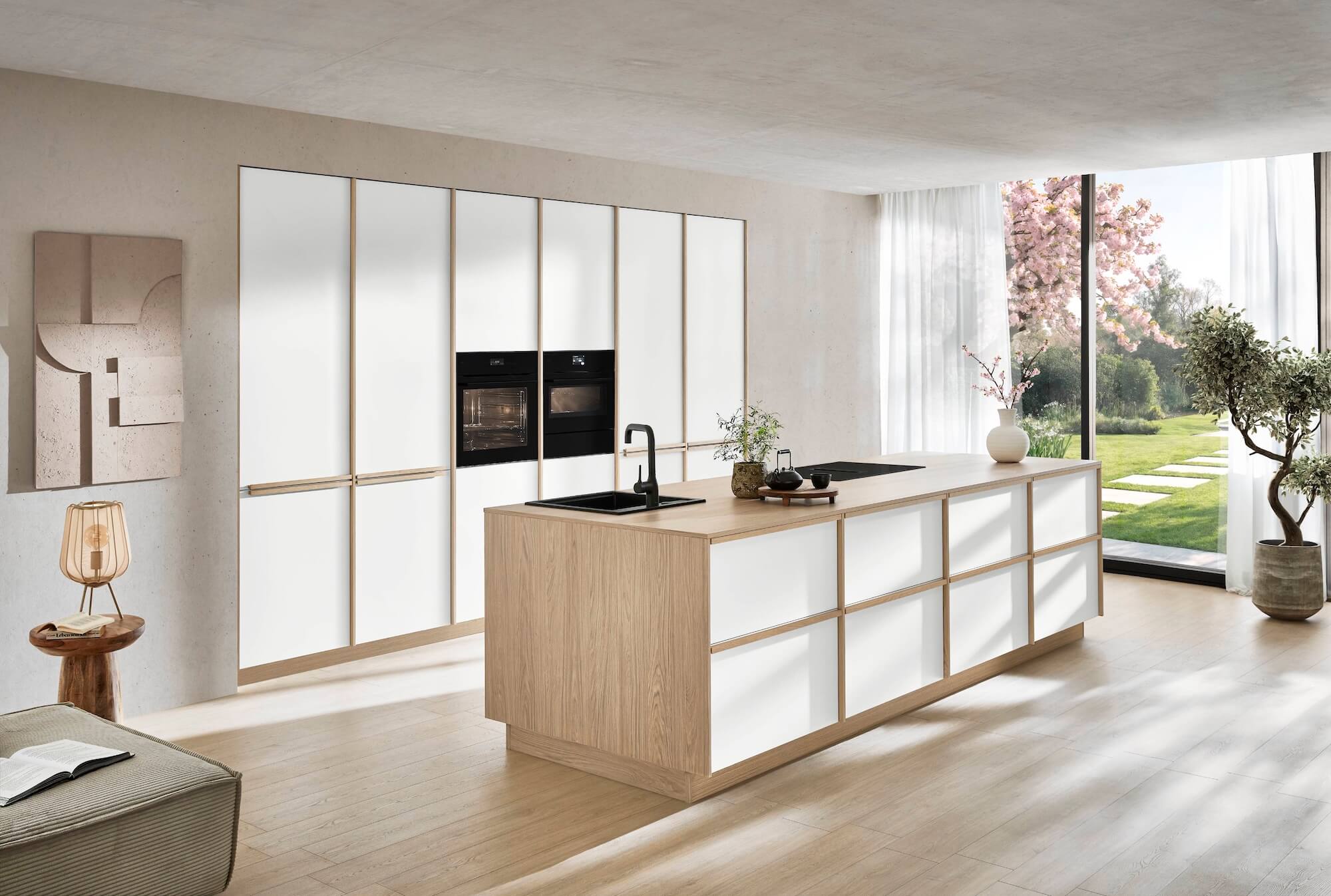 Nobilia Sakura moderne Inselkueche