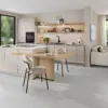 Nobilia Look Inselküche Sand strukturiert