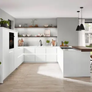 Nobilia Senso U Kueche Modern Weiss